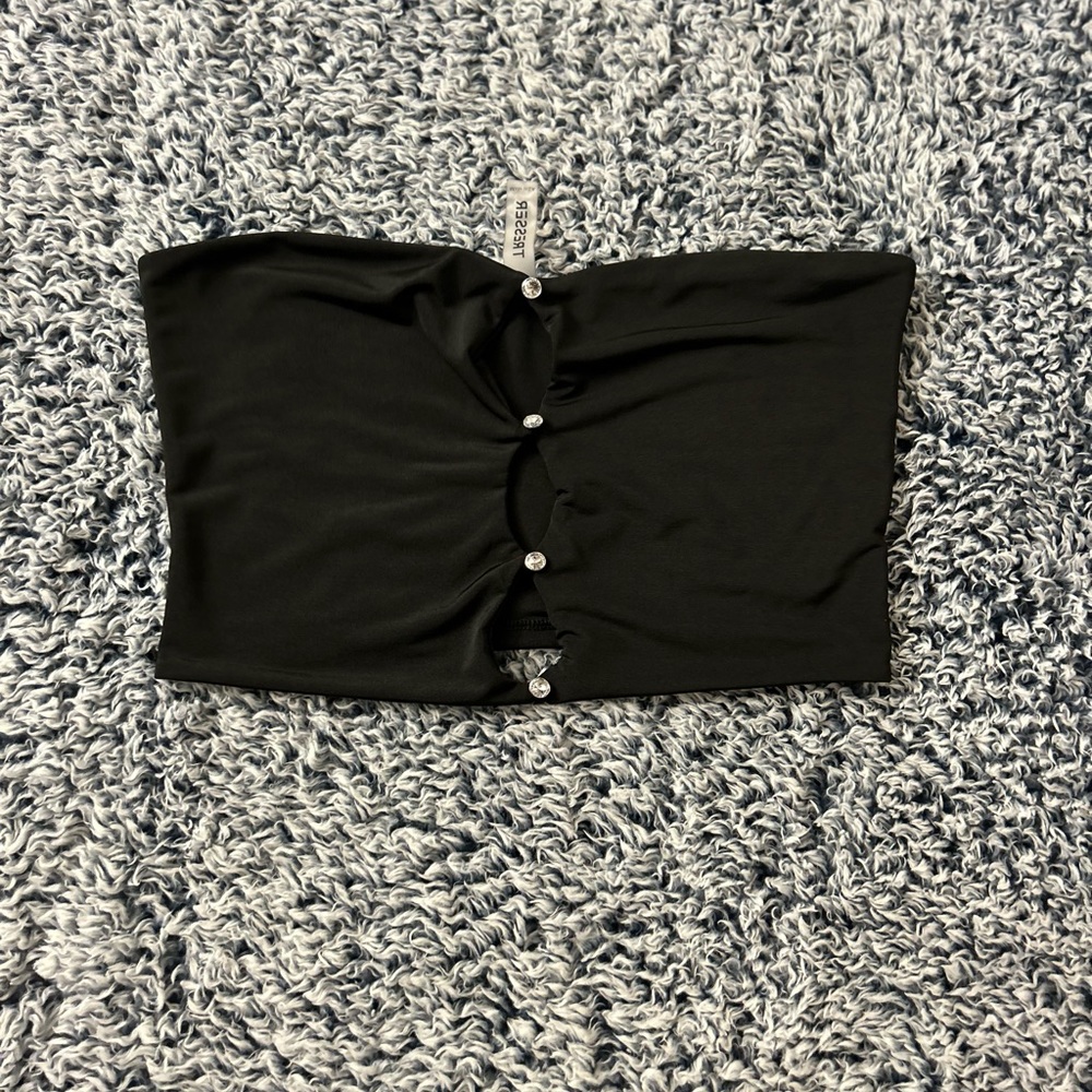 Black top. Night out shirt